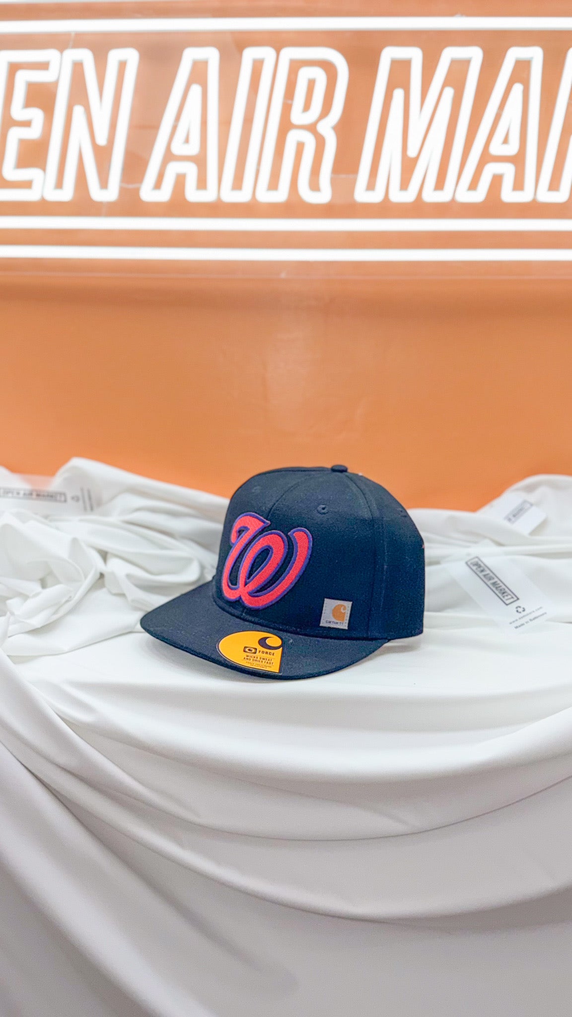 Oversized Washington Nats x Carhartt SnapBack