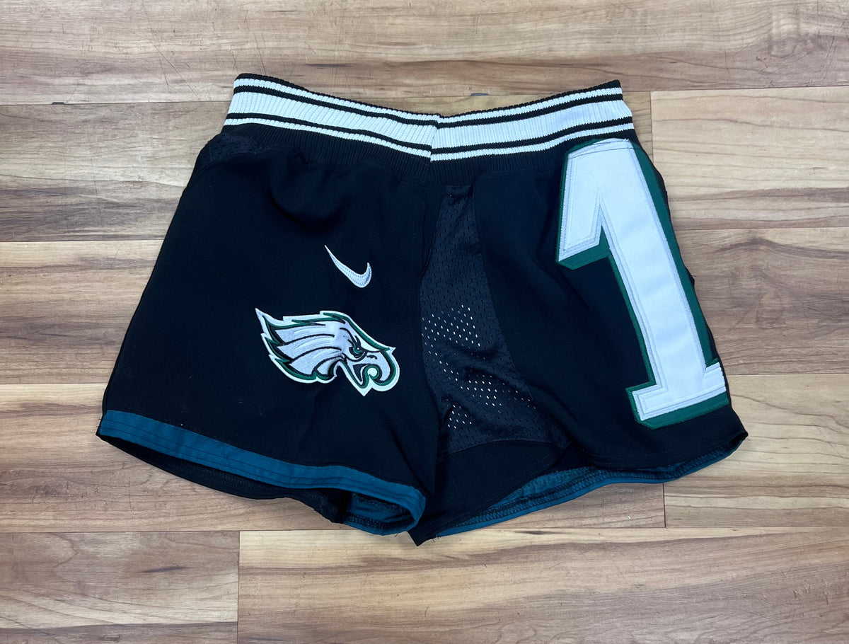 Upcyled Philadelphia Eagles jersey shorts size women medium