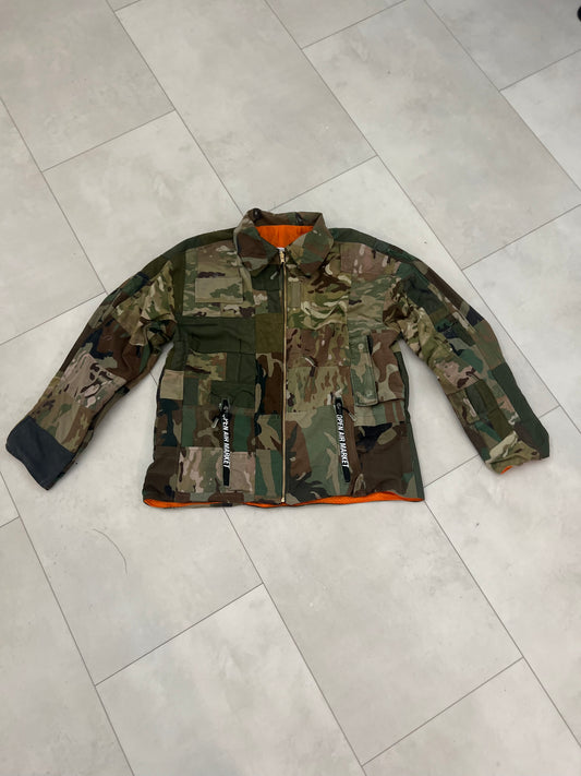 Upcycled patchwork Work Jacket