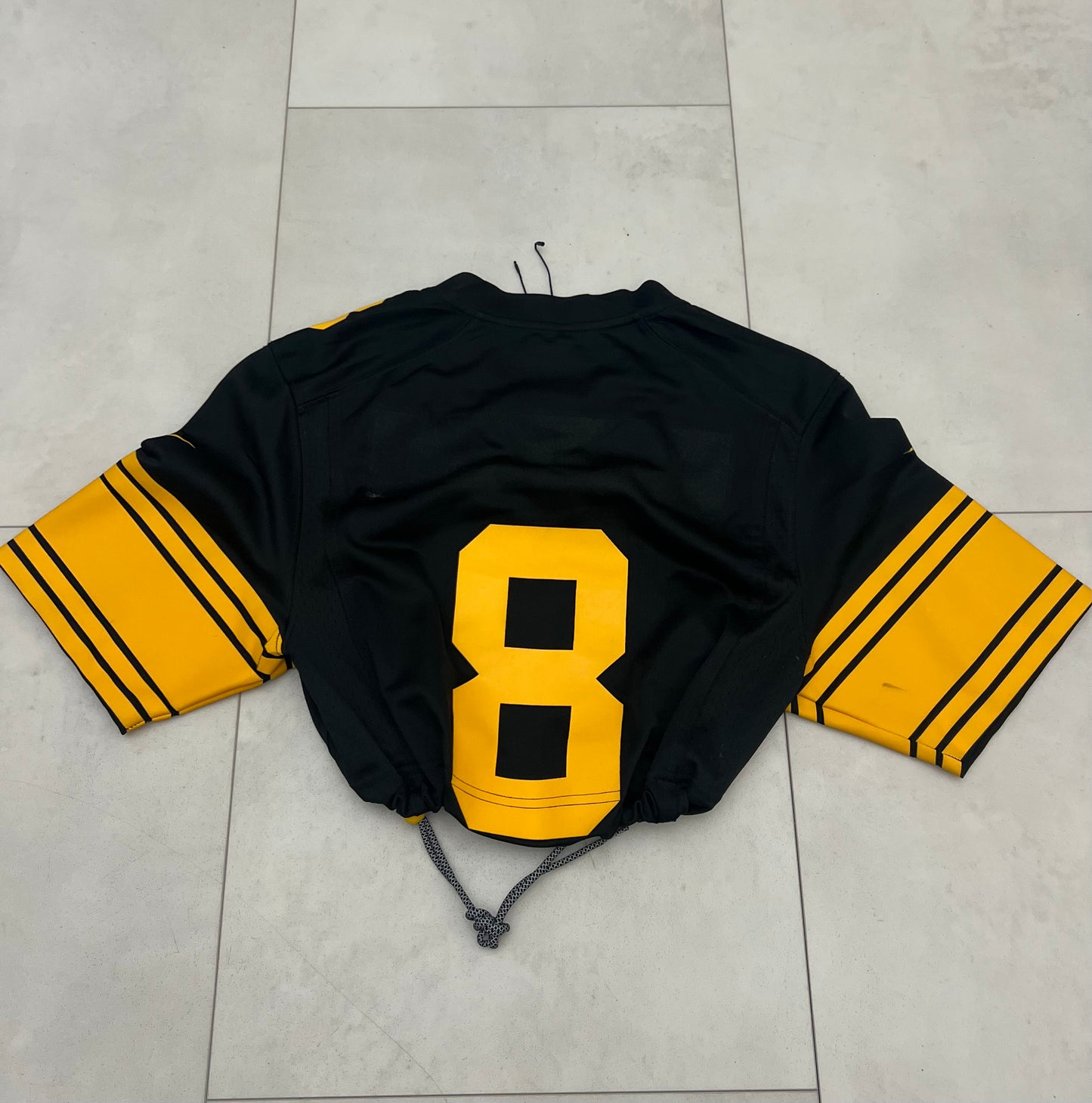 Cropped Pittsburgh Steelers jersey size adult Small