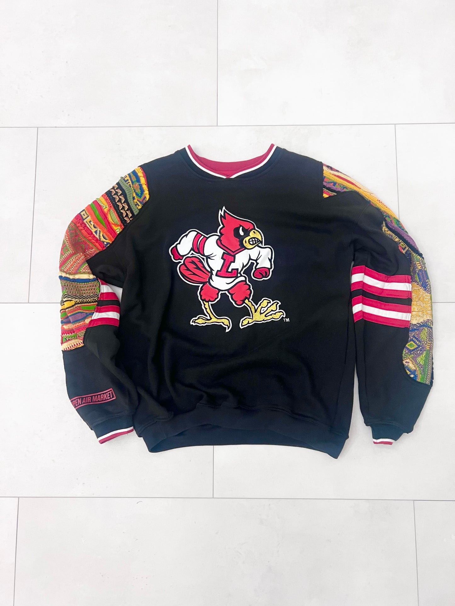 Louisville “Starter” brand crewneck w/coogi accents size Medium