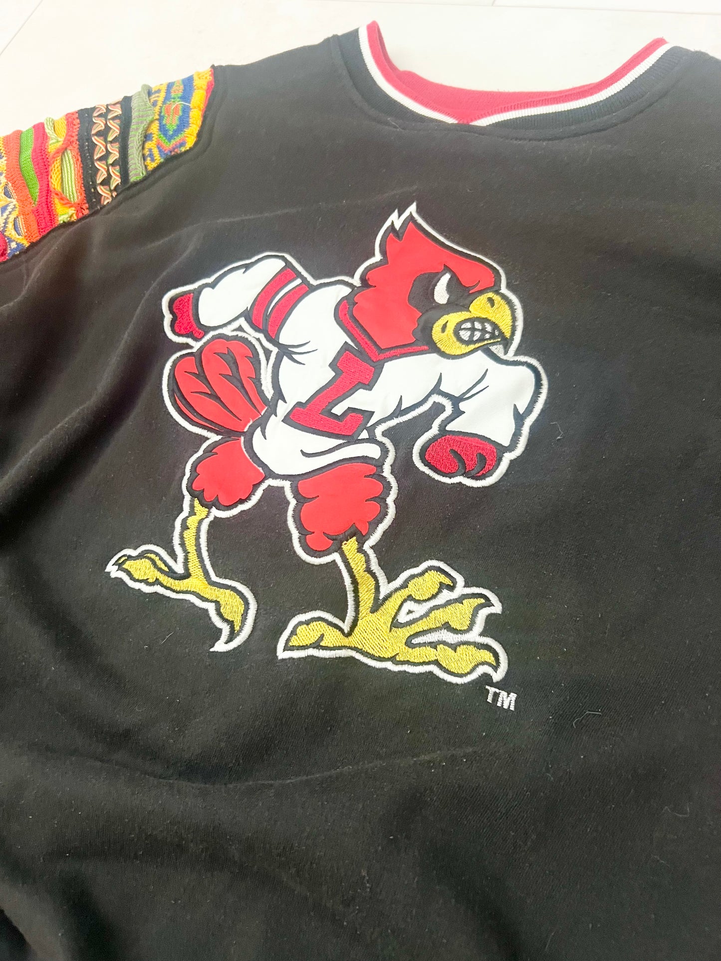 Louisville “Starter” brand crewneck w/coogi accents size Medium
