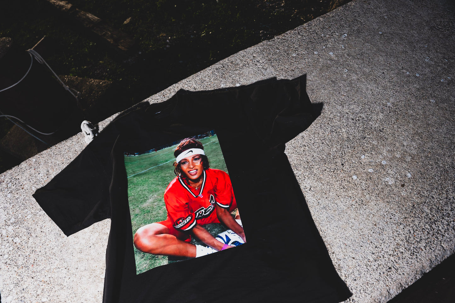 “Pam” Rock and Jock Tee Black