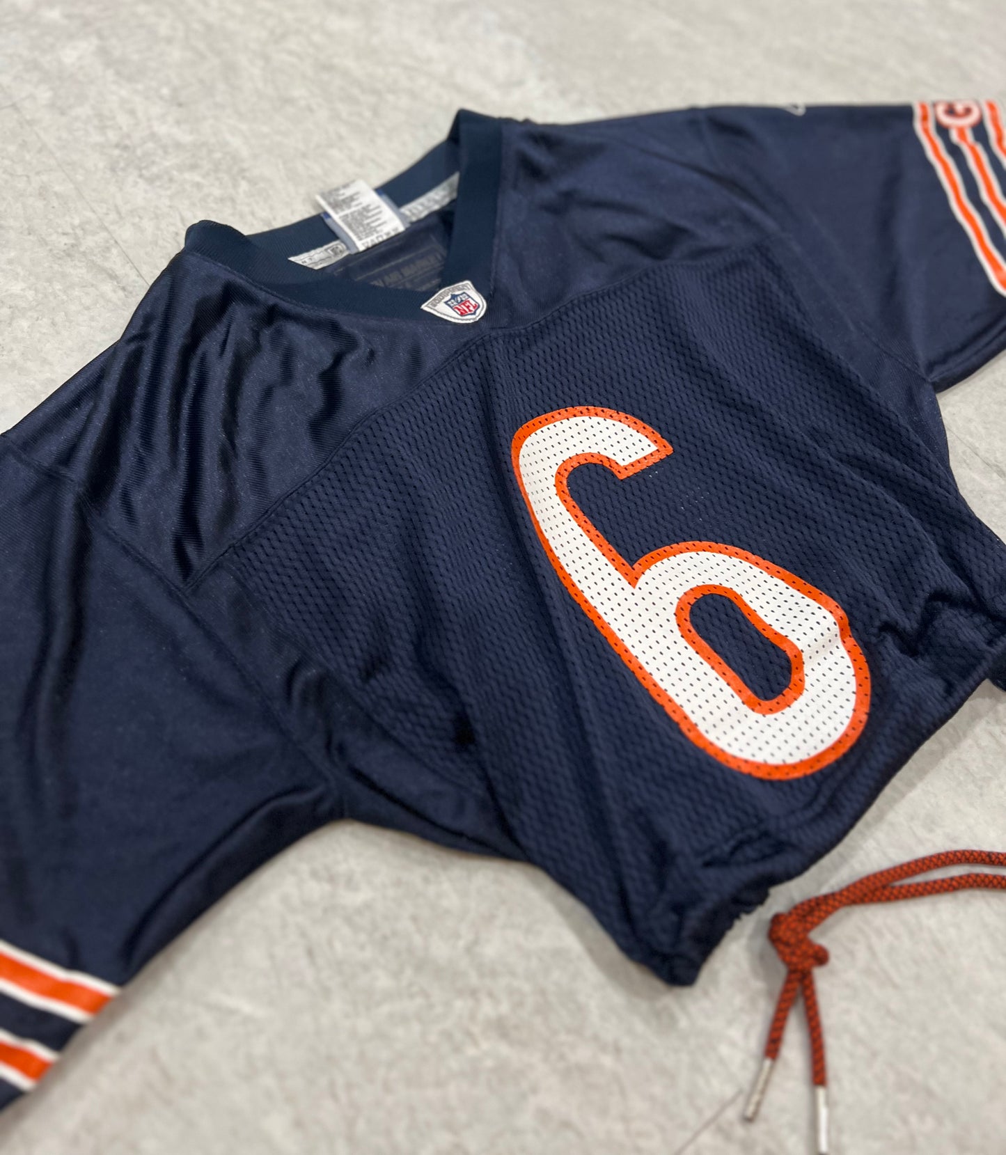 Cropped Chicago Bears jersey size small