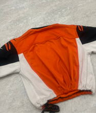 Load image into Gallery viewer, Up-cycled cropped Cincinnati Bengal jersey #18. Size Medium