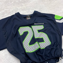 Load image into Gallery viewer, Upcycled Seattle Seahawks Richard Sherman jersey size Medium