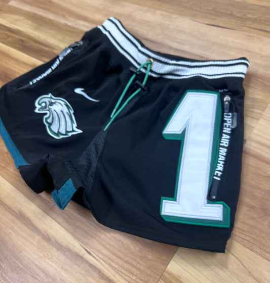 Upcyled Philadelphia Eagles jersey shorts size women medium