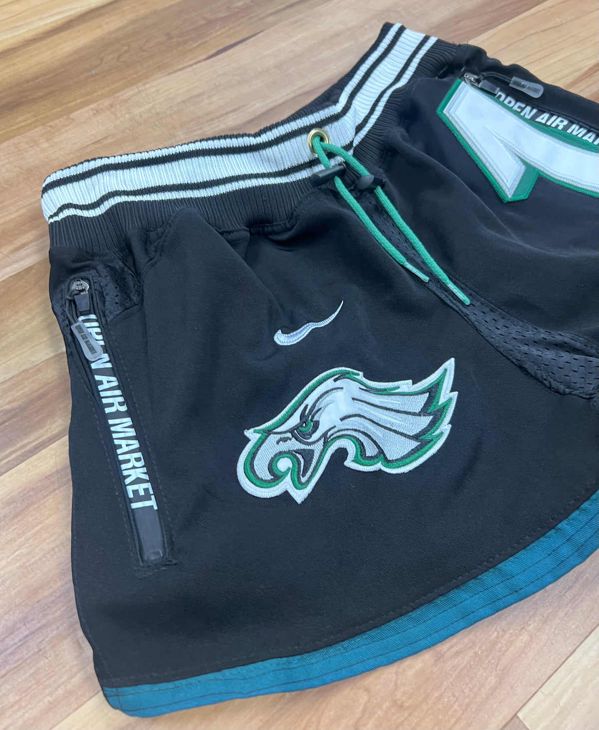 Upcyled Philadelphia Eagles jersey shorts size women medium