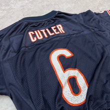 Load image into Gallery viewer, Upcycled Chicago Bears Jay Cutler jersey size small