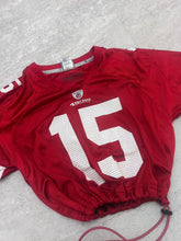 Load image into Gallery viewer, Up-cycled Cropped San Fransisco 49ers jersey #15. Size Medium