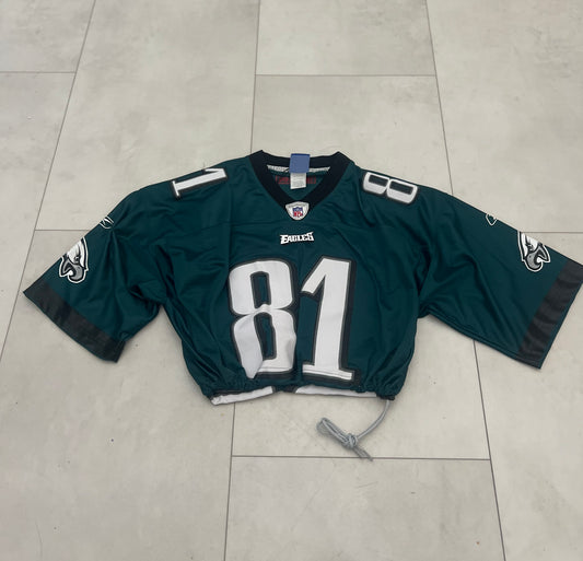 Cropped Philadelphia Eagles jersey Owens size adult XL