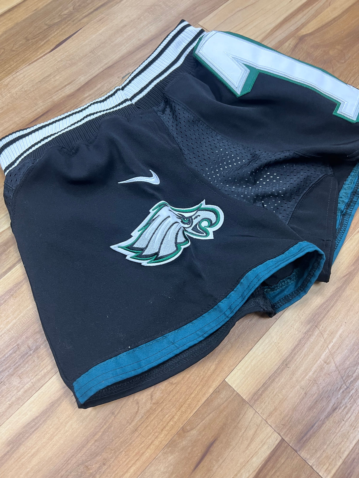 Upcyled Philadelphia Eagles jersey shorts size women medium
