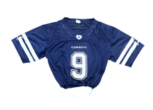 Load image into Gallery viewer, Up cycle cropped, Dallas Cowboys, Tony Romo jersey size medium