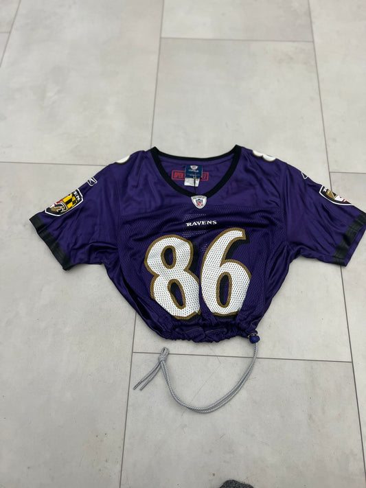 Cropped Baltimore Ravens Heap jersey youth medium /Woman extra Small