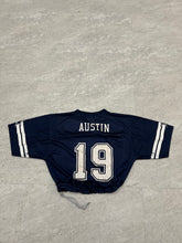 Load image into Gallery viewer, Cropped Dallas Cowboys Austin jersey size Medium.