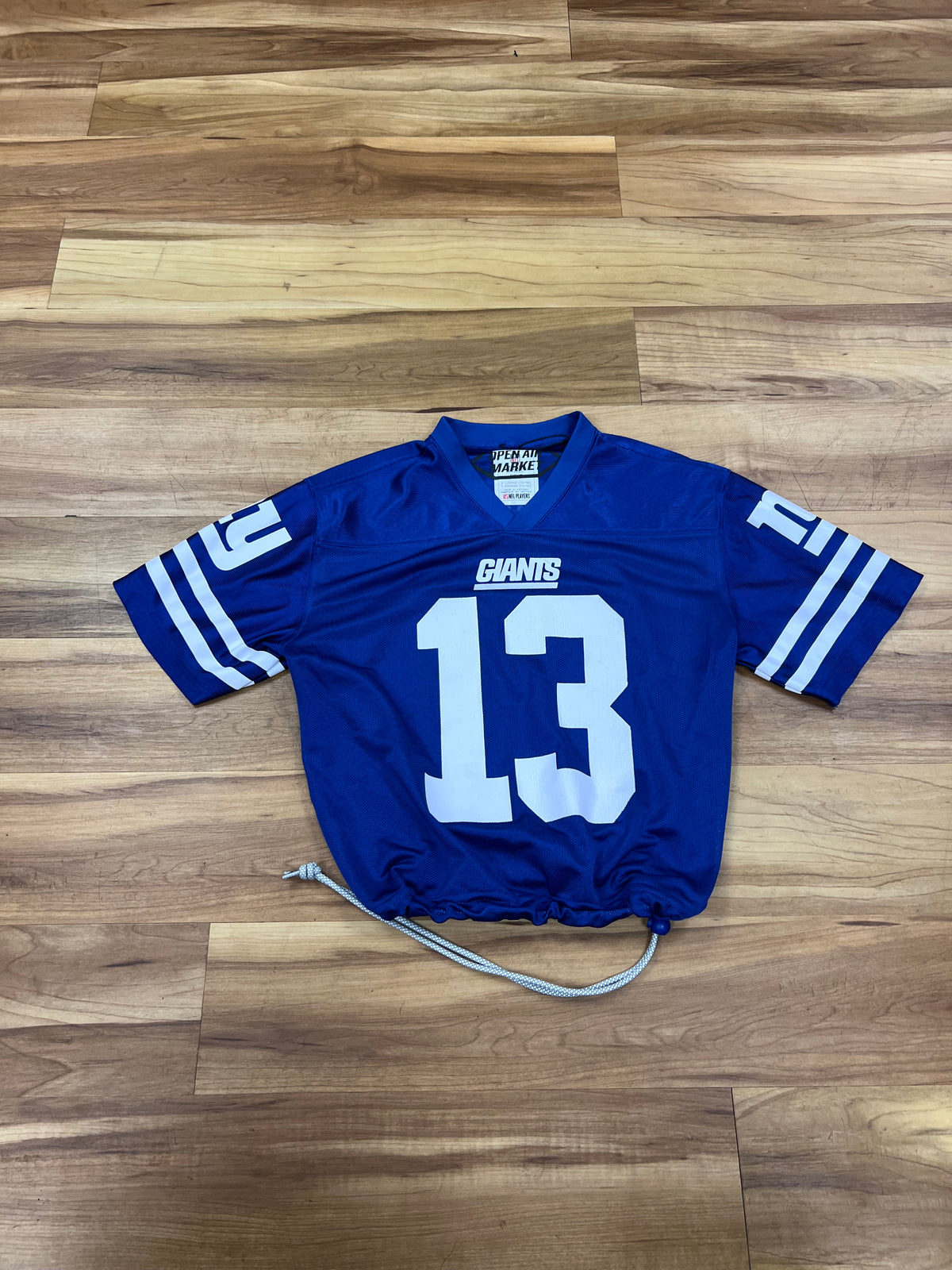 Upcyled Cropped New York Giants OBJ jersey women size medium