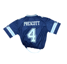 Load image into Gallery viewer, Up cycle crop Dallas Cowboys jersey Dak Prescott size Small