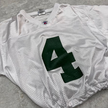 Load image into Gallery viewer, Upcycled Cropped Green Bay Packers Bret Favre Jersey size Medium.