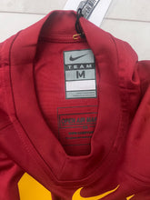 Load image into Gallery viewer, Upcycled cropped Iowa State football jersey.