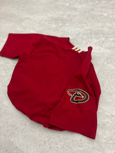 Up-cycled Arizona Diamondback cropped jersey size Small