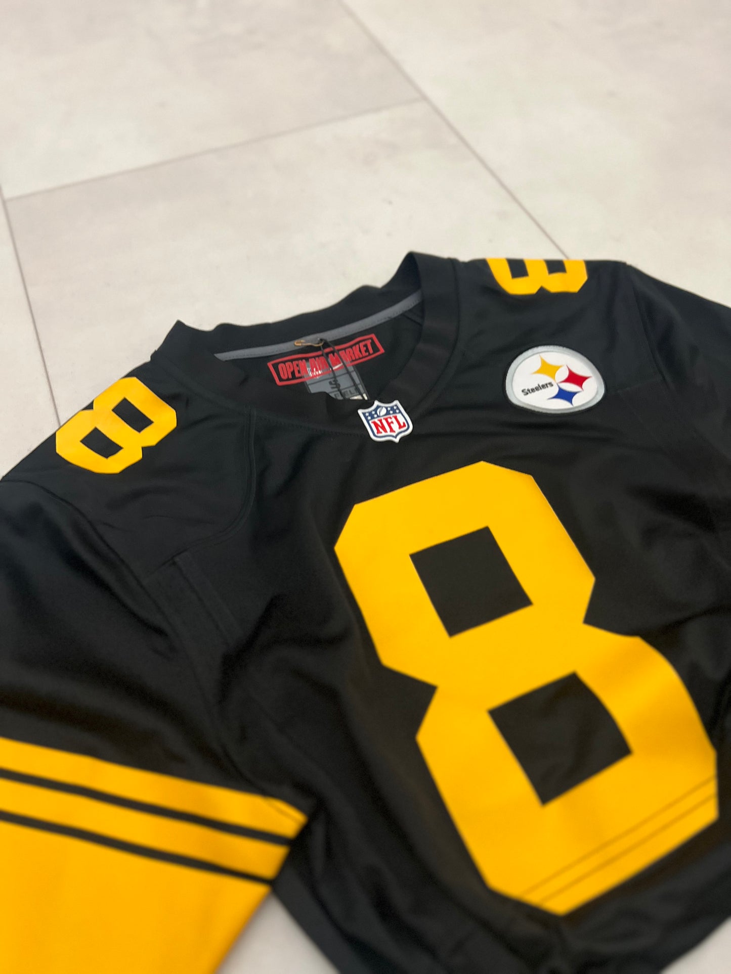 Cropped Pittsburgh Steelers jersey size adult Small