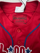 Load image into Gallery viewer, Upcyled cropped Phillies jersey Medium