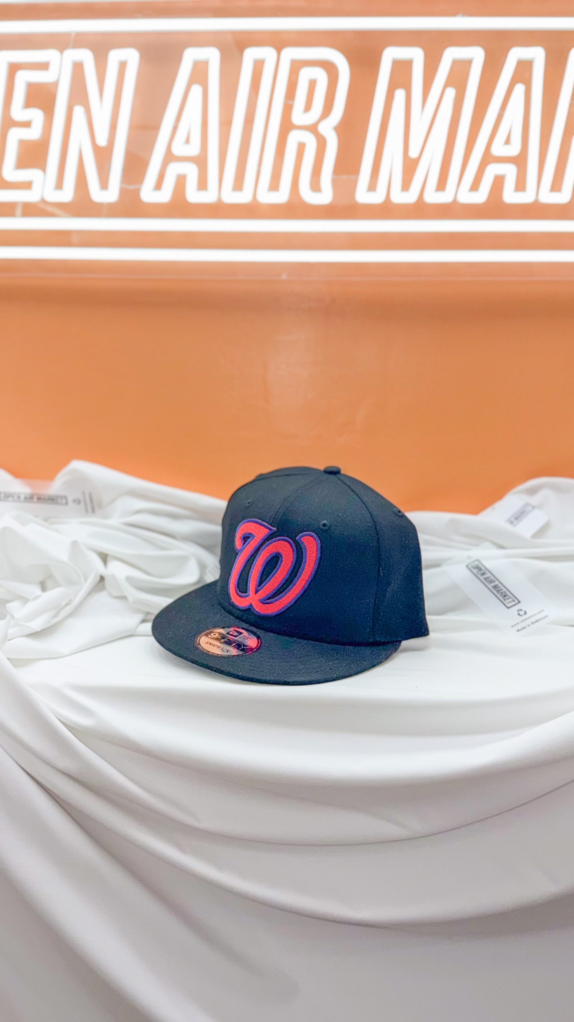 Oversized Washington Nats x New Era SnapBack