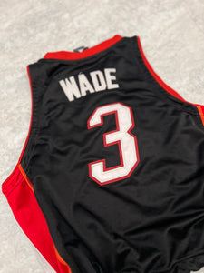 Cropped Miami Heat Dwayne Wade Jersey Medium