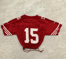 Load image into Gallery viewer, Up-cycled Cropped San Fransisco 49ers jersey #15. Size Medium