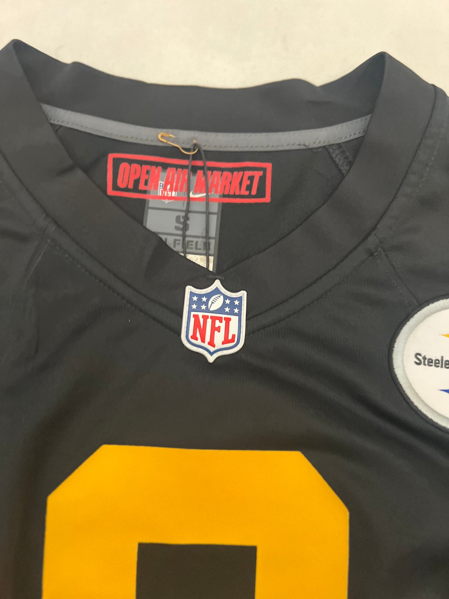 Cropped Pittsburgh Steelers jersey size adult Small