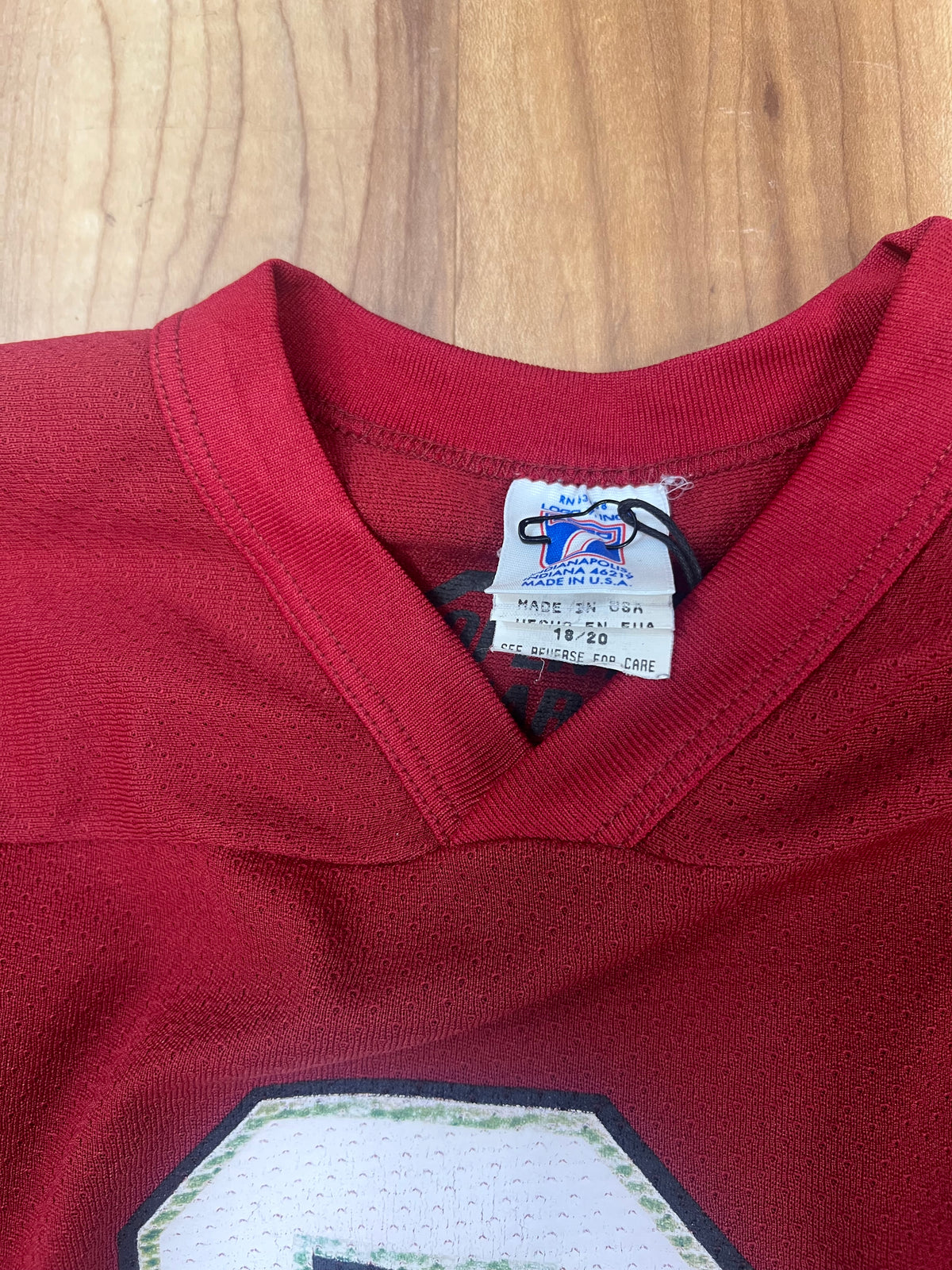 Vintage Upcyled Cropped Steve Young San Francisco 49ers jersey size Medium