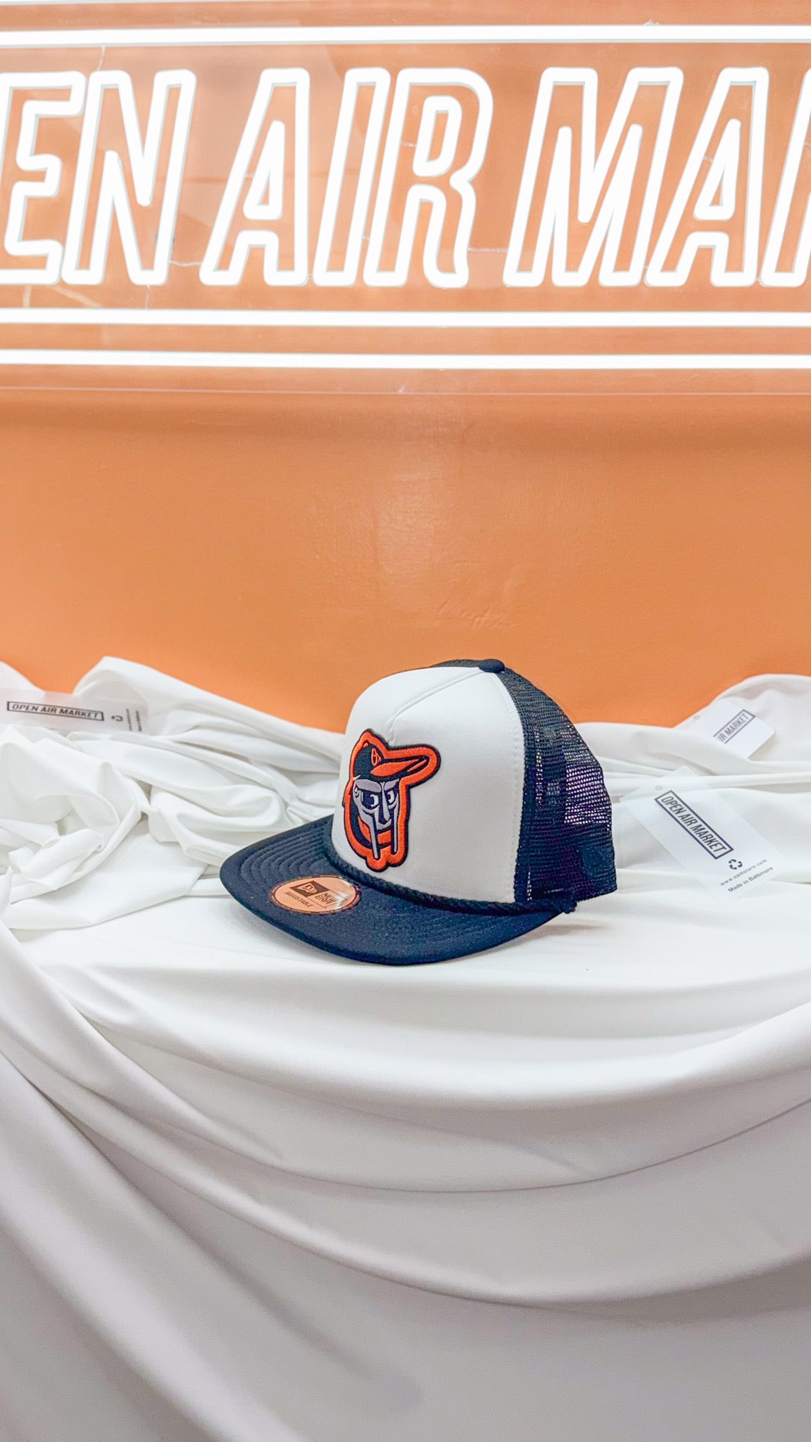 O’s Doom x New Era foam trucker