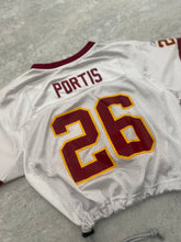 Load image into Gallery viewer, Up-cycled Cropped Washington redskins jersey size Medium