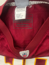 Load image into Gallery viewer, Up-cycled Cropped Washington Redskins Jersey size Small