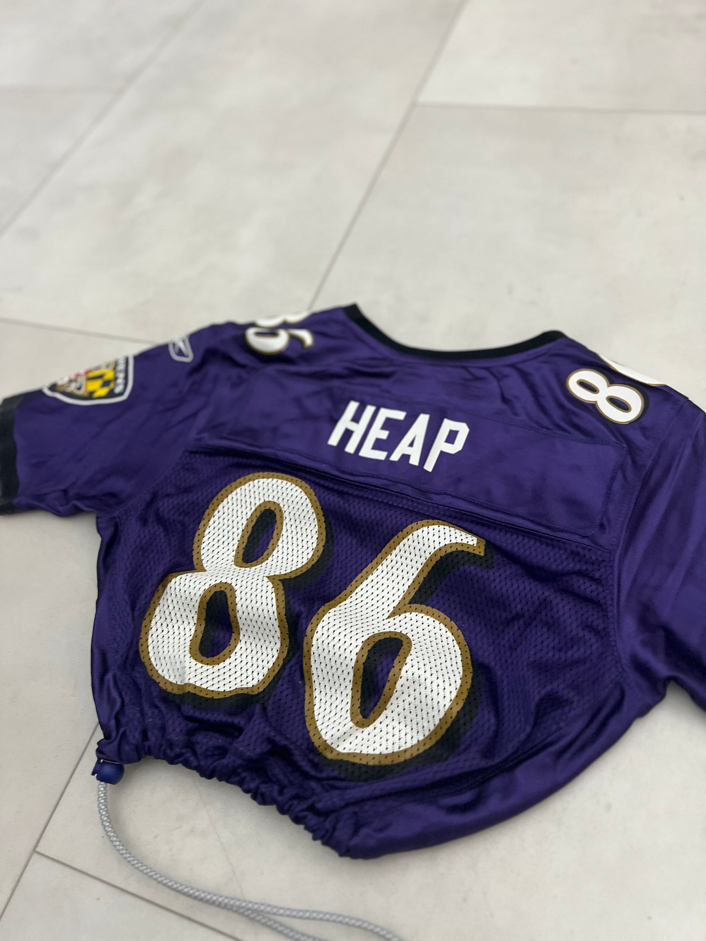 Cropped Baltimore Ravens Heap jersey youth medium /Woman extra Small