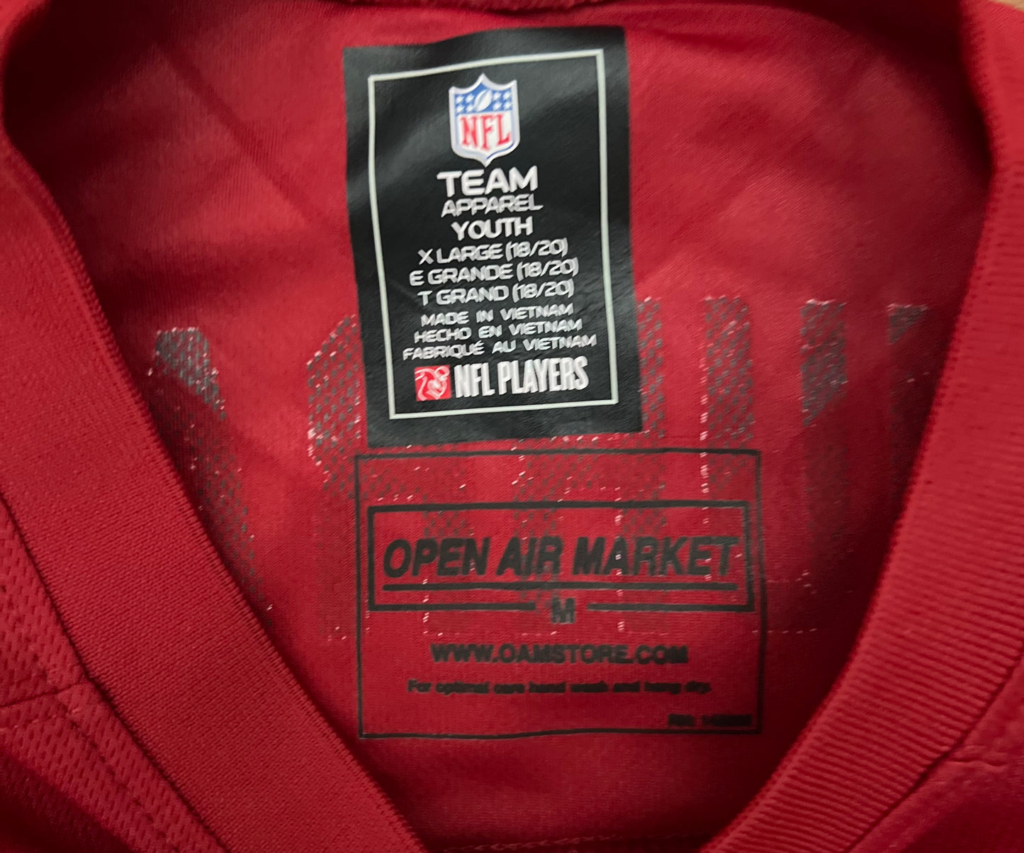 Up-cycled Cropped Arizona Cardinals Kyler Murray jersey size Medium.
