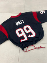 Load image into Gallery viewer, Cropped Houston Texans Jj Watt jersey size small