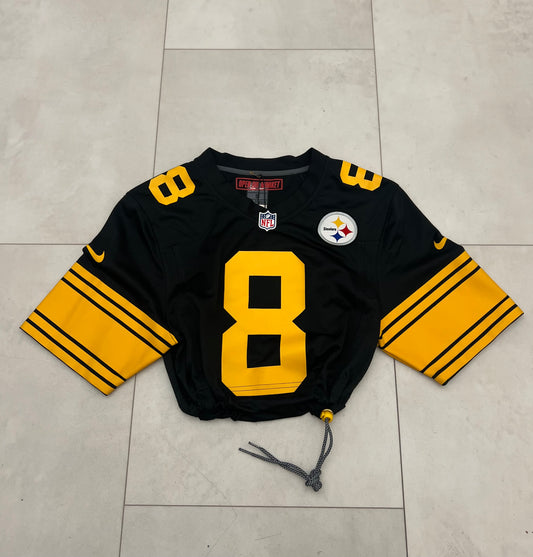 Cropped Pittsburgh Steelers jersey size adult Small