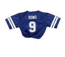 Load image into Gallery viewer, Up cycle cropped, Dallas Cowboys, Tony Romo jersey size medium