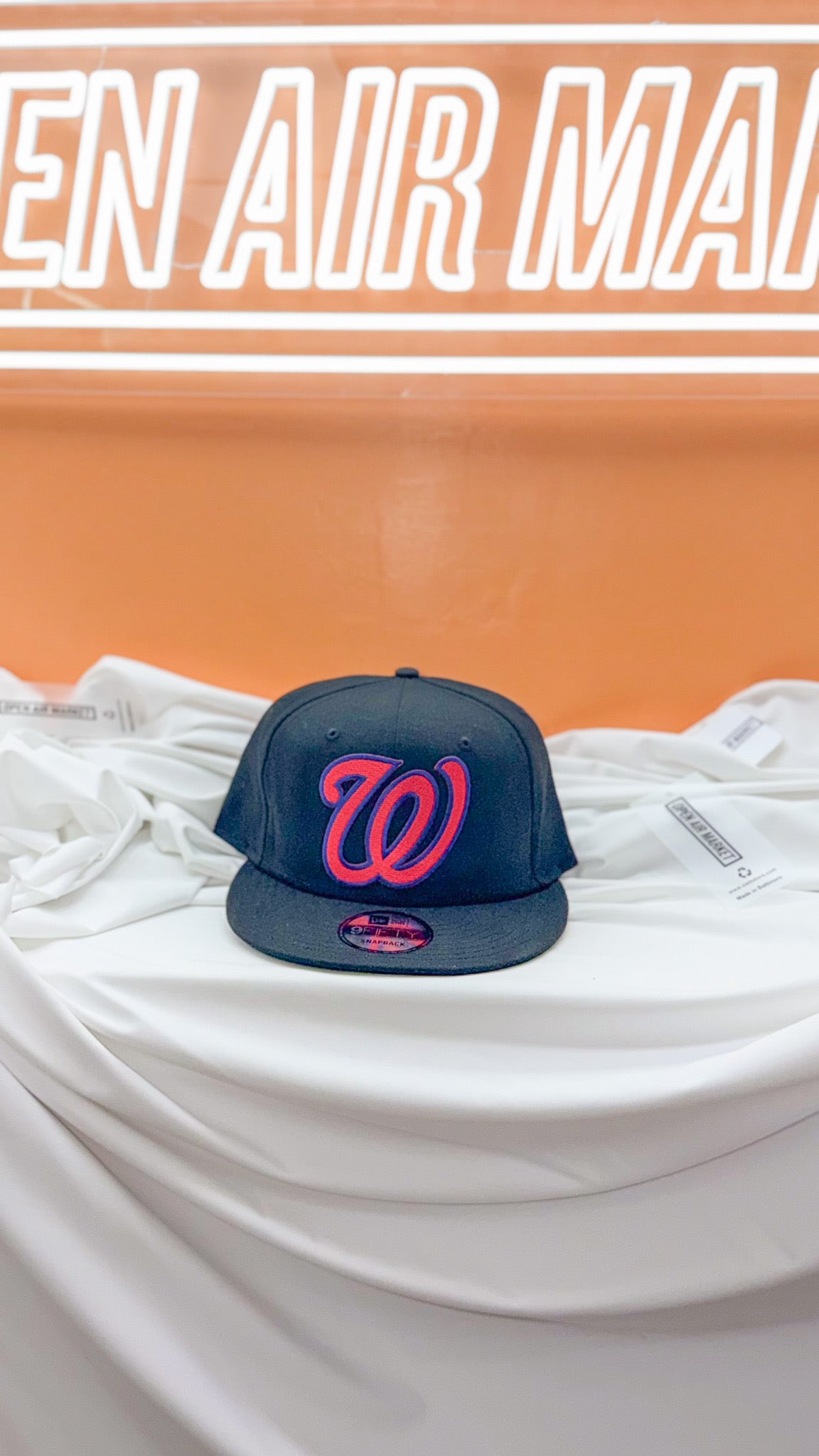 Oversized Washington Nats x New Era SnapBack