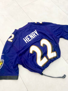 Cropped Nike Baltimore Ravens  Derick Henry jersey