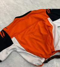 Load image into Gallery viewer, Up-cycled Cincinnati Bangels cropped jersey size Medium