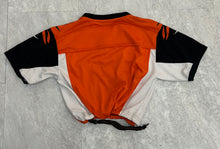 Load image into Gallery viewer, Up-cycled Cincinnati Bangels cropped jersey size Medium