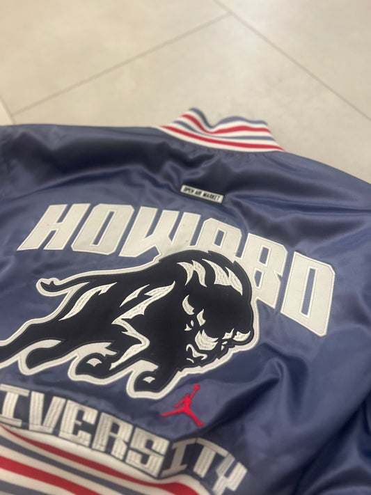 Reworked Open Air Market x Jordan Howard University cropped satin jacket Medium
