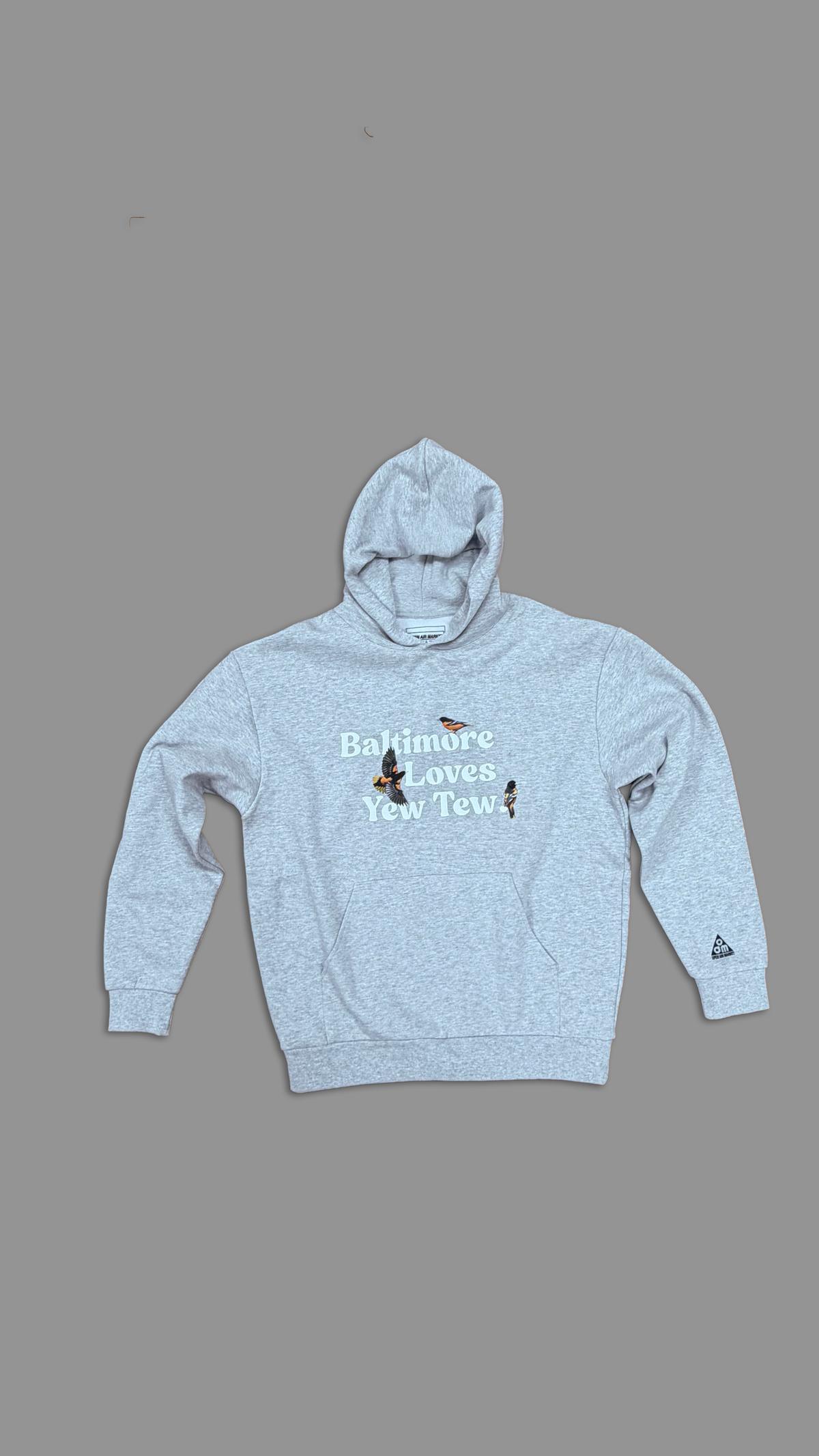 Baltimore loves Yew Tew Pullover Hoodie Heather