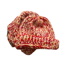 Load image into Gallery viewer, “Gold Rush” Hand-knitted acrylic beanie