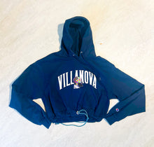 Load image into Gallery viewer, Villanova cropped Hoodie w/Nipsey patch
