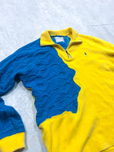 Load image into Gallery viewer, Upcyled “Polo” 1/4 zip XL