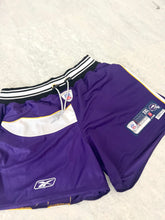 Load image into Gallery viewer, Up-cycled Minnesota Vikings jersey Shorts size XL