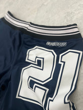 Load image into Gallery viewer, Up-cycled NFL Dallas cowboy shorts size Large